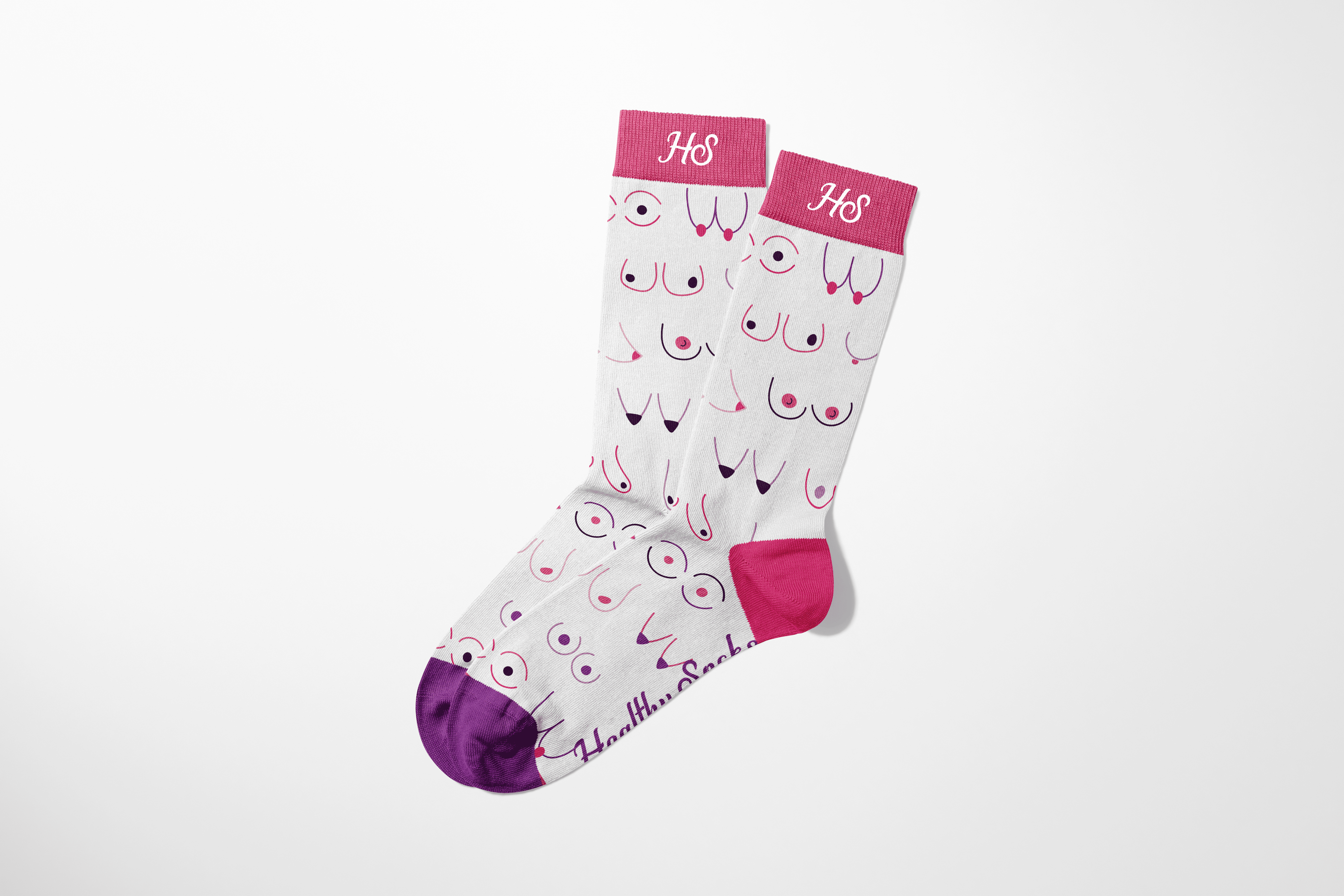 Brustgesundheits-Socken