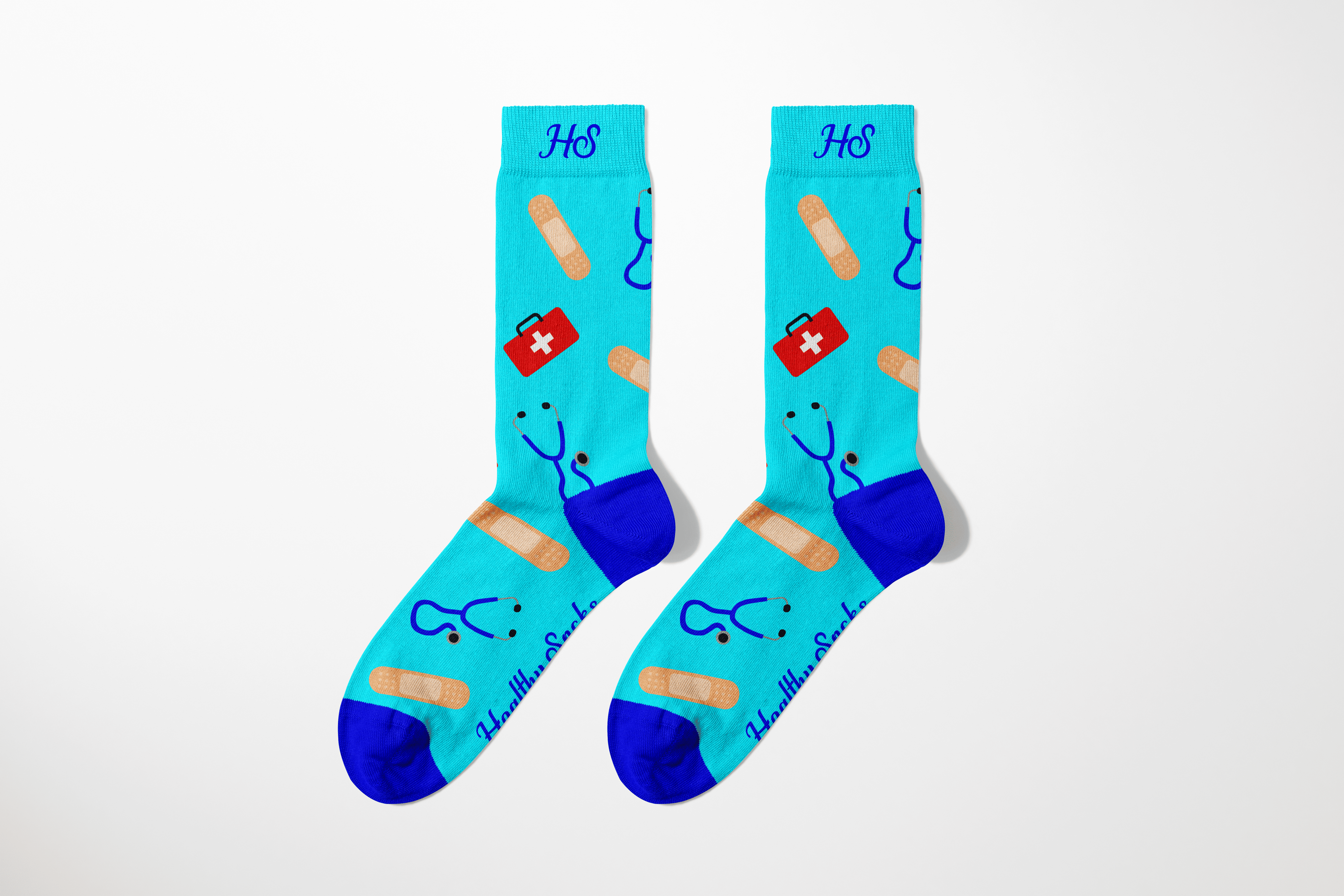 Nurse Socks – Blue Edition