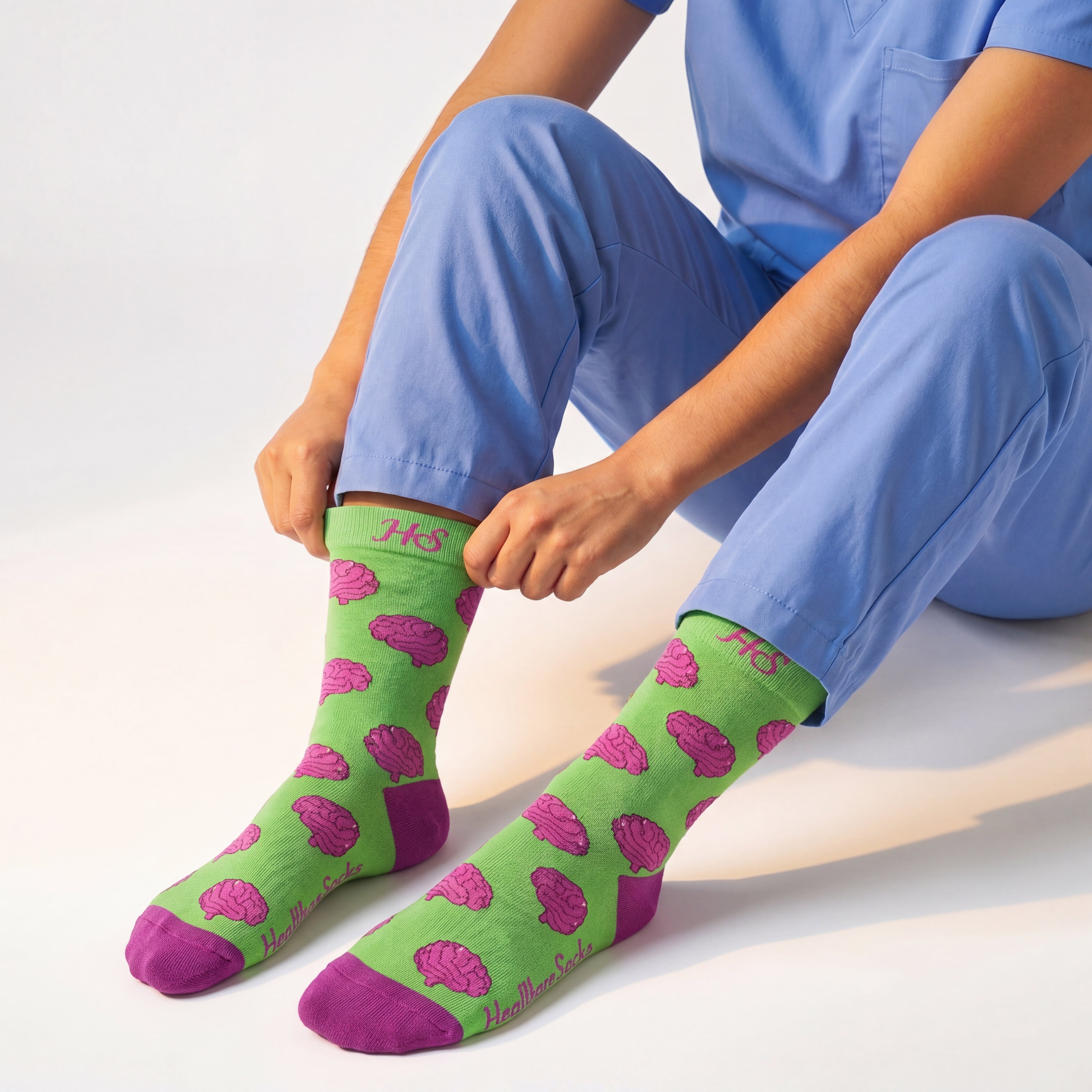 Cerebro-Socken – Grüne Edition