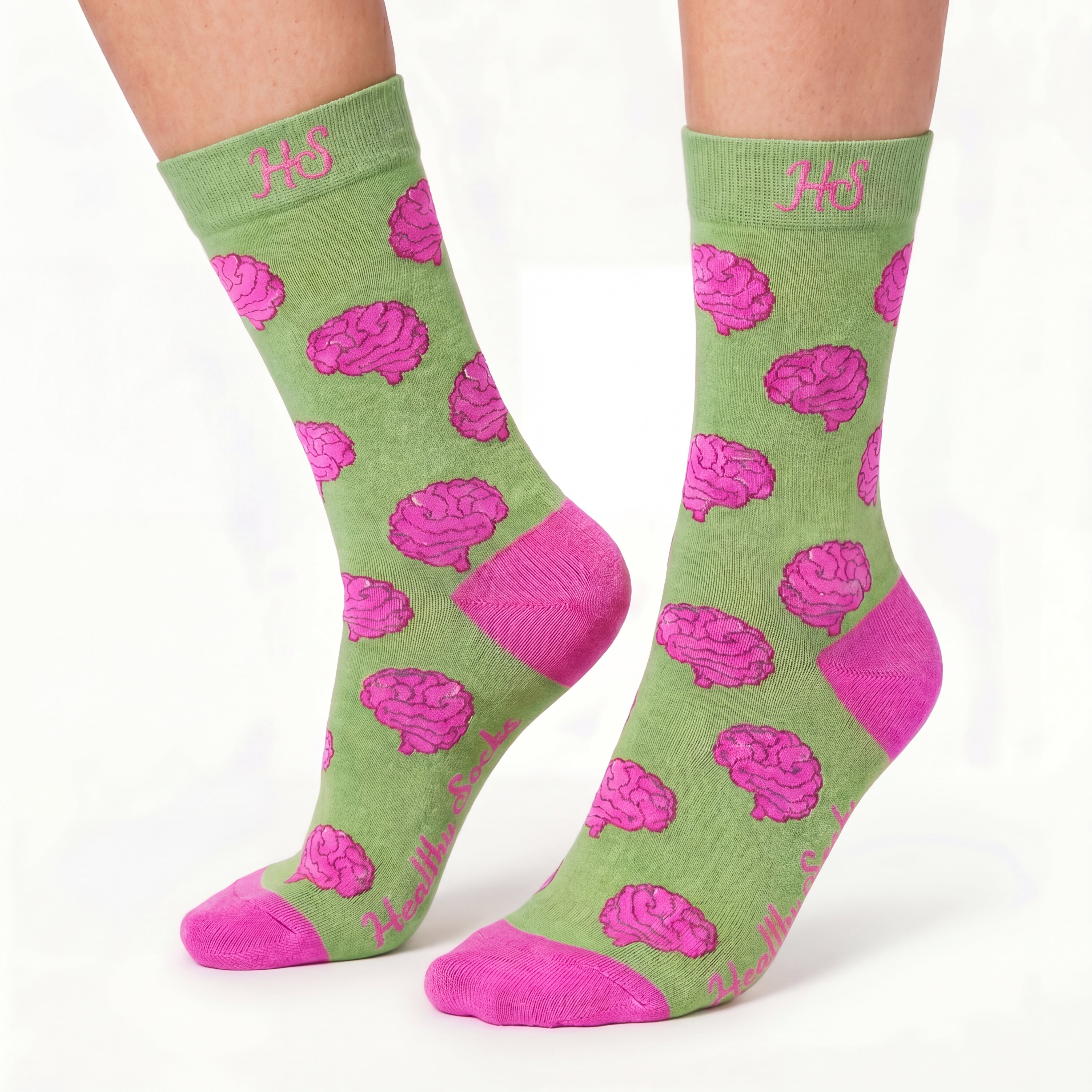 Cerebro-Socken – Grüne Edition