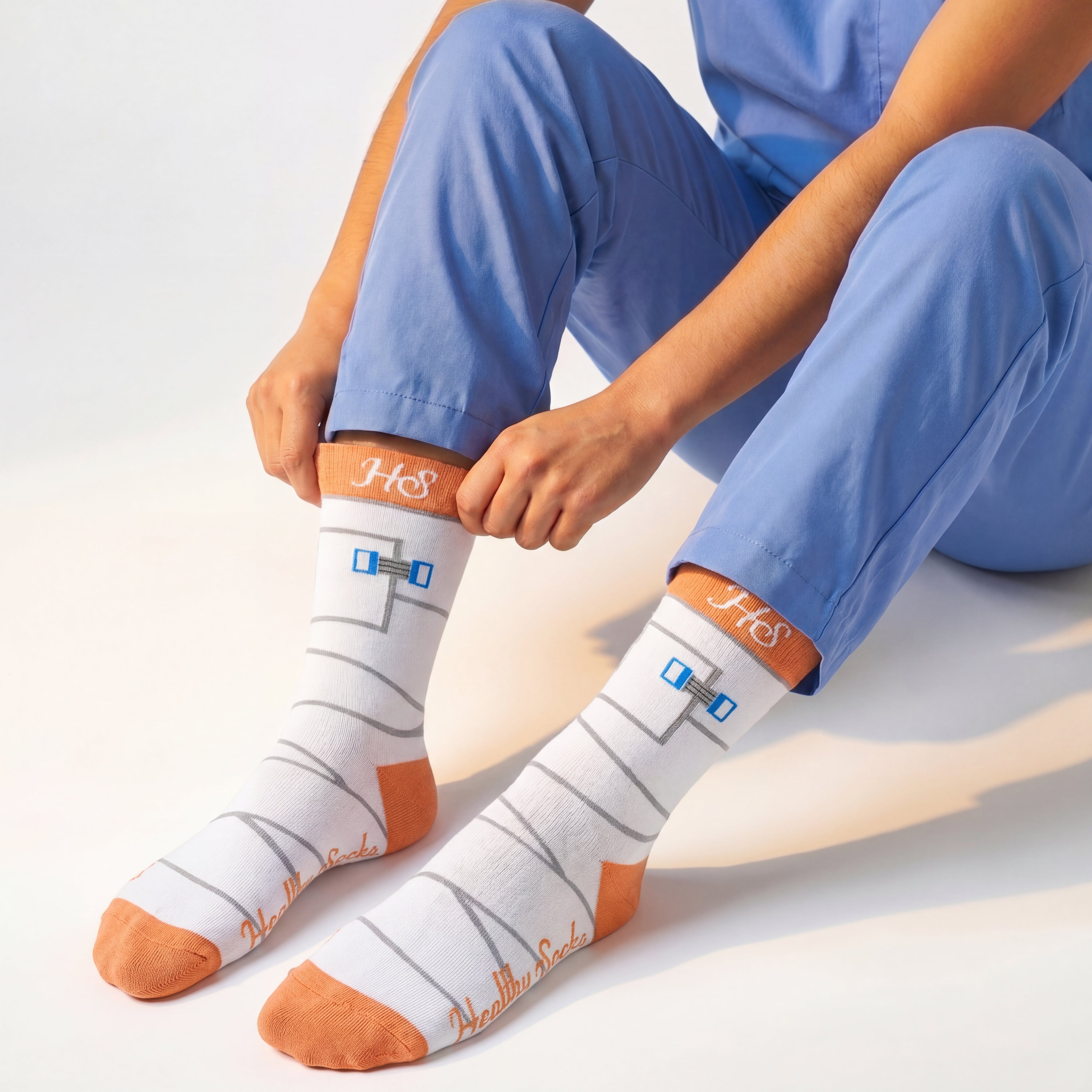 Pflaster-Socken