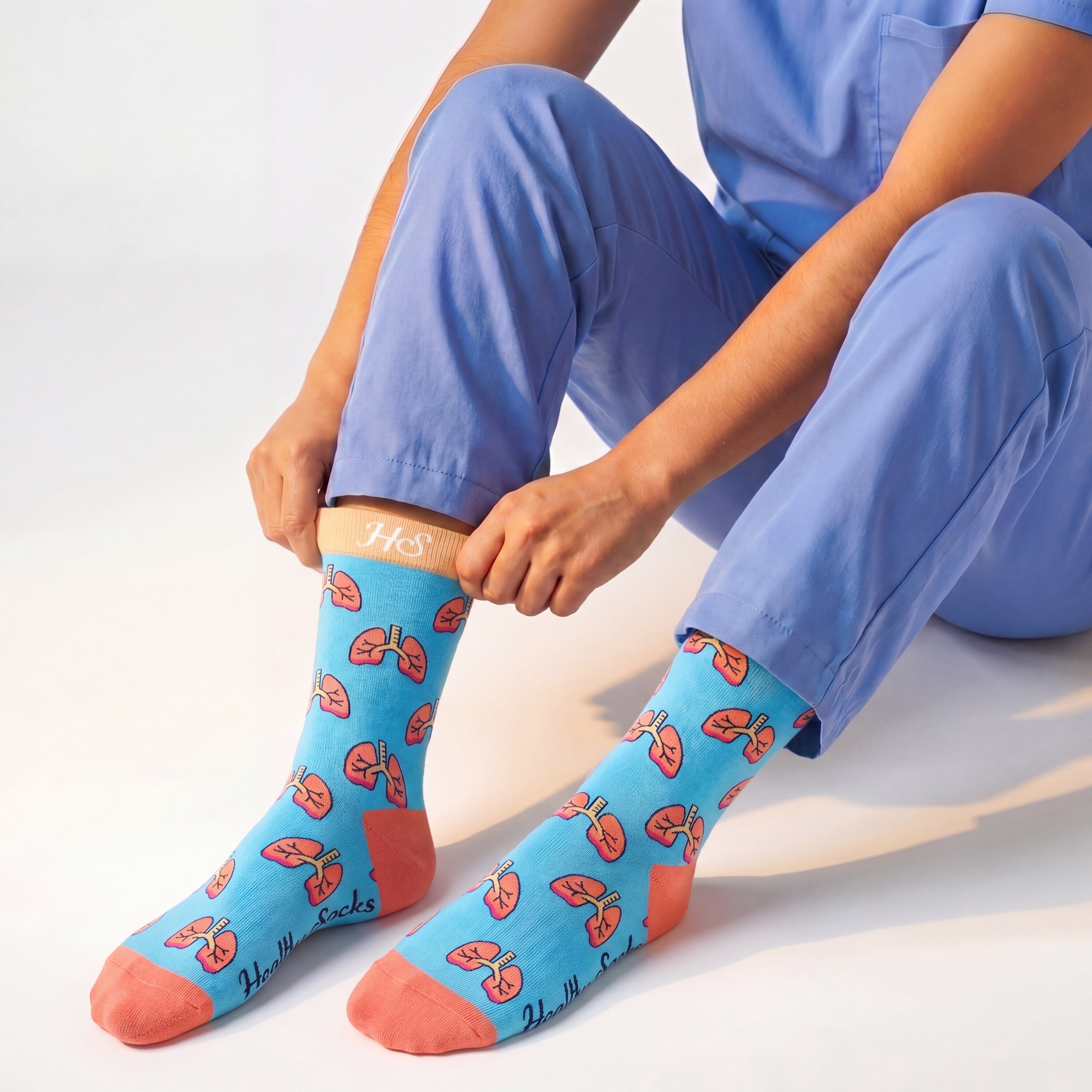 Lungen-Socken