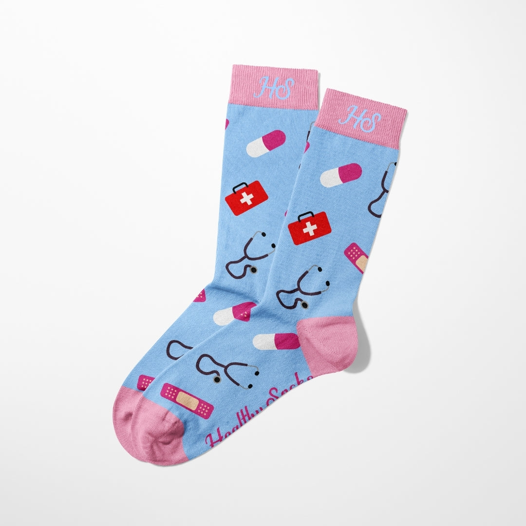 Nurse Socks – Pink Edition