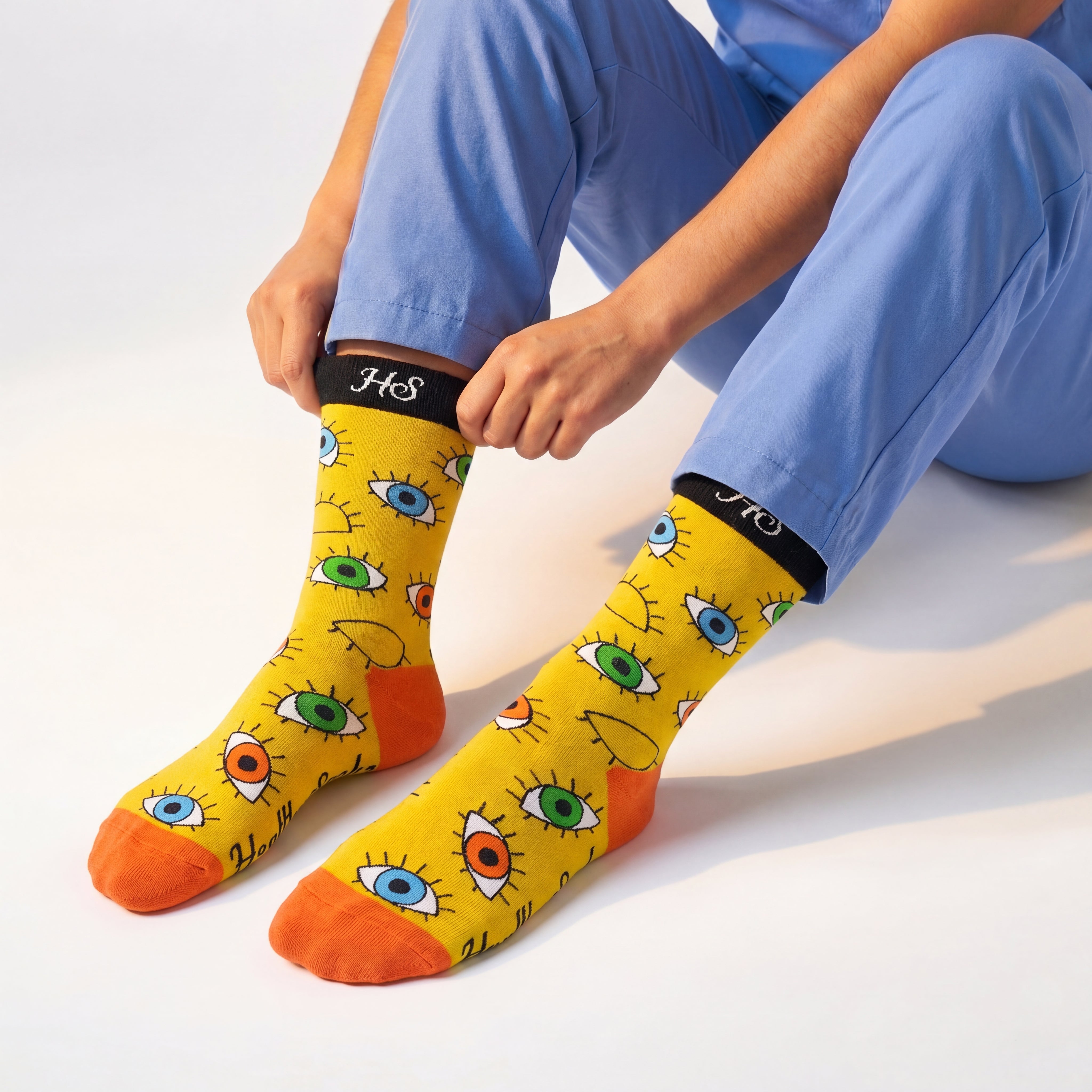 Augen-Socken