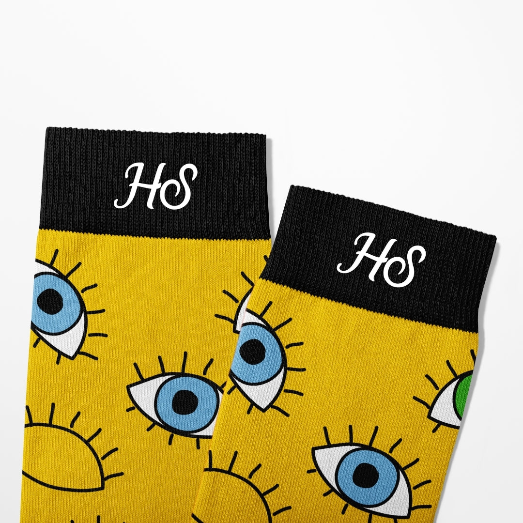 Augen-Socken