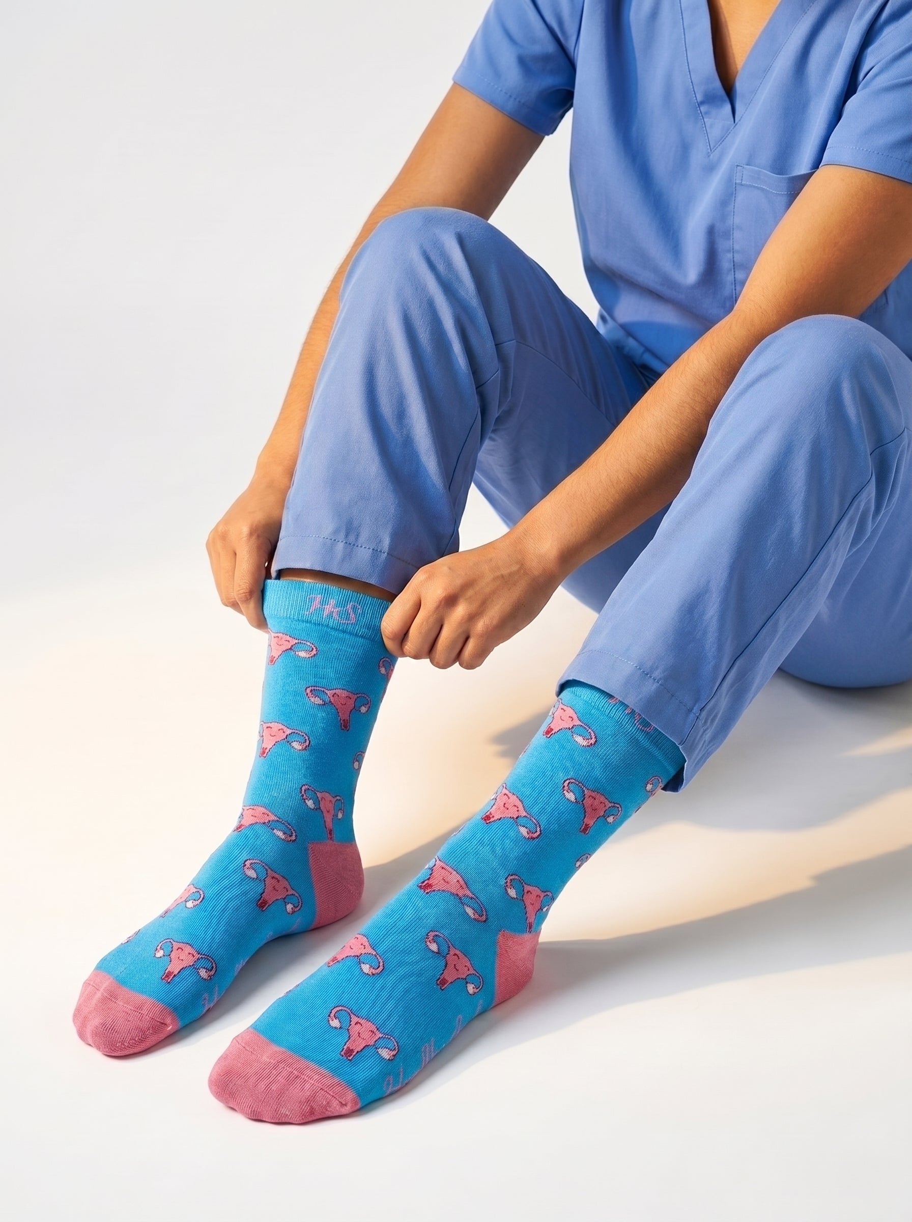 Gebärmutter Socken